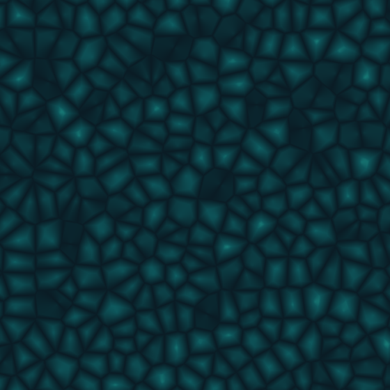 Cellular noise using second-nearest minus nearest distance