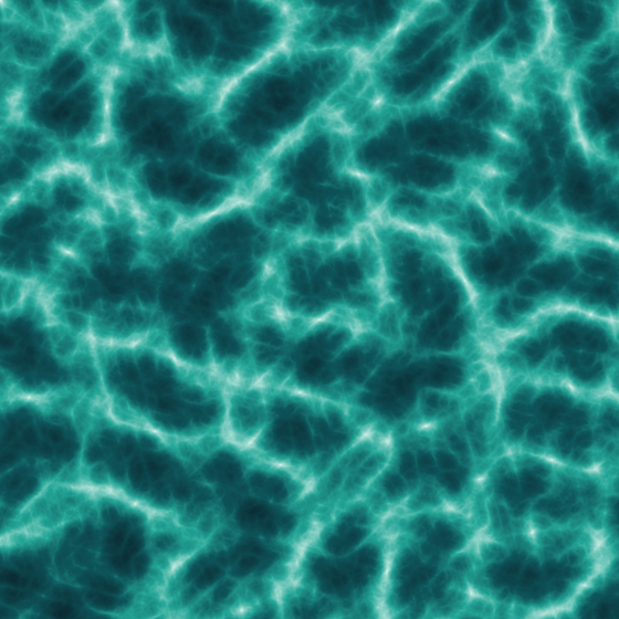 Six octave ridged OpenSimplex2 field